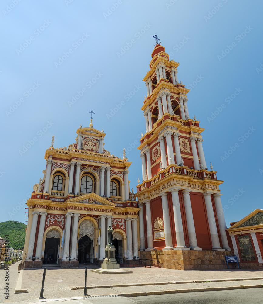 Panoramic view of the San Francisco church in the city of Salta, Argentina. Panoramic view of the San Francisco church in the city of Salta, Argentina.