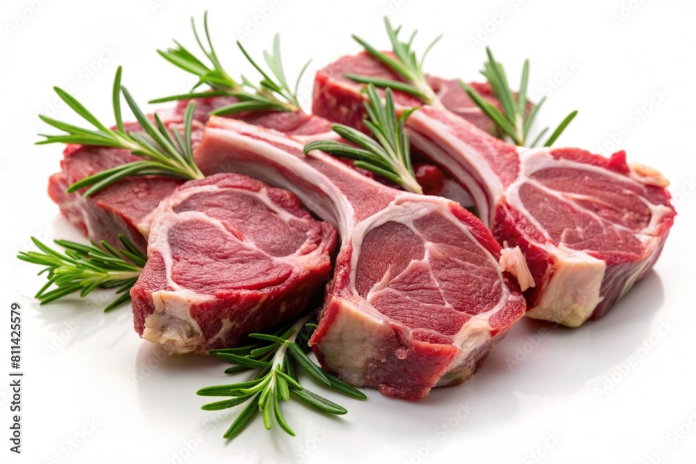 Butcher Meat Products on White Background
Butcher Meat Products on White Background