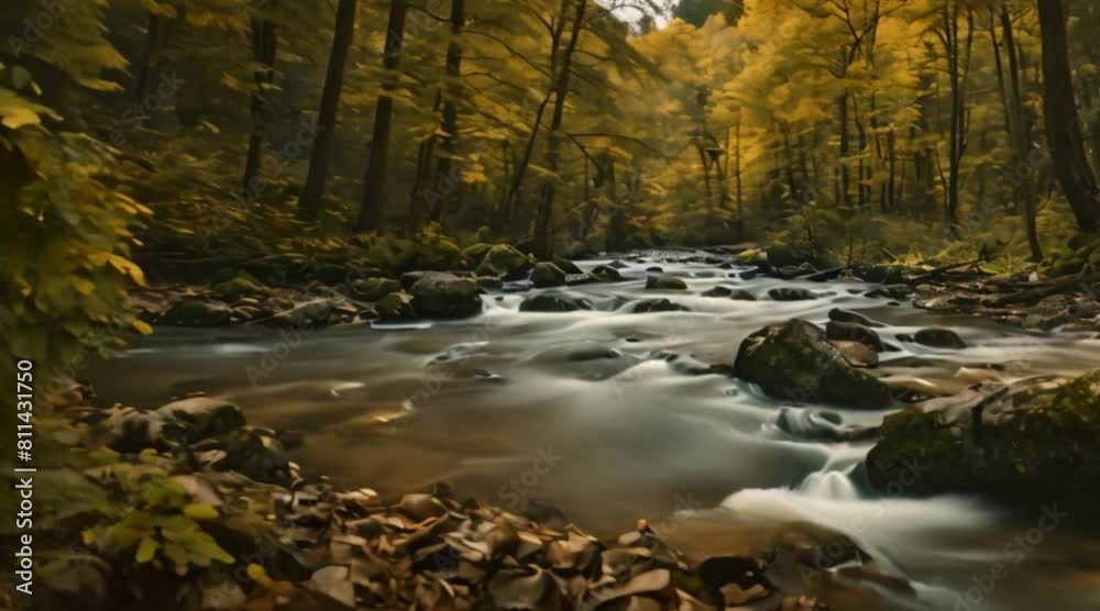 hill with water flowing upstream hill with water flowing upstream