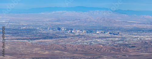 Las Vegas Panorama From Mount Potosi photo