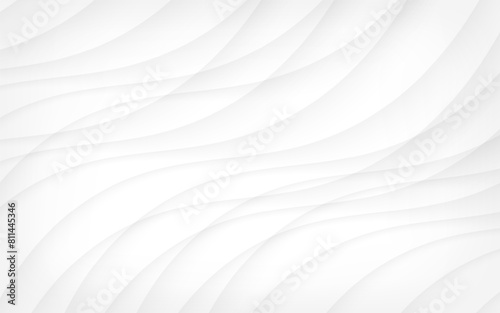 White background luxurious abstract texture Sparkling with soft, beautiful waves