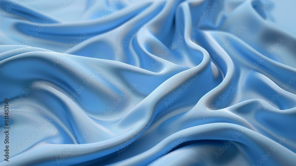 Fototapeta premium Fabric that cools upon contact for instant relief, Ai Generated