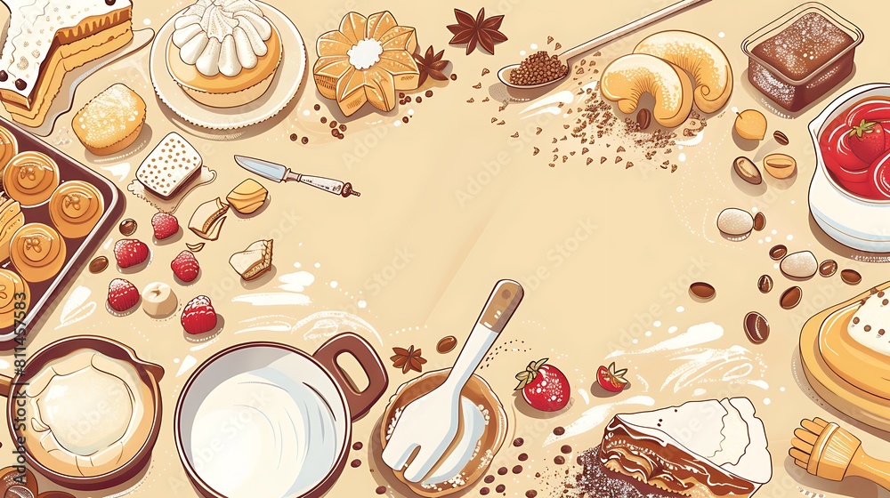 World Baking Day. celebrated annually on the third Sunday in May as the day for everyone to bake something. taken from an interesting and colorful perspective World Baking Day. celebrated annually on the third Sunday in May as the day for everyone to bake something. taken from an interesting and colorful perspective