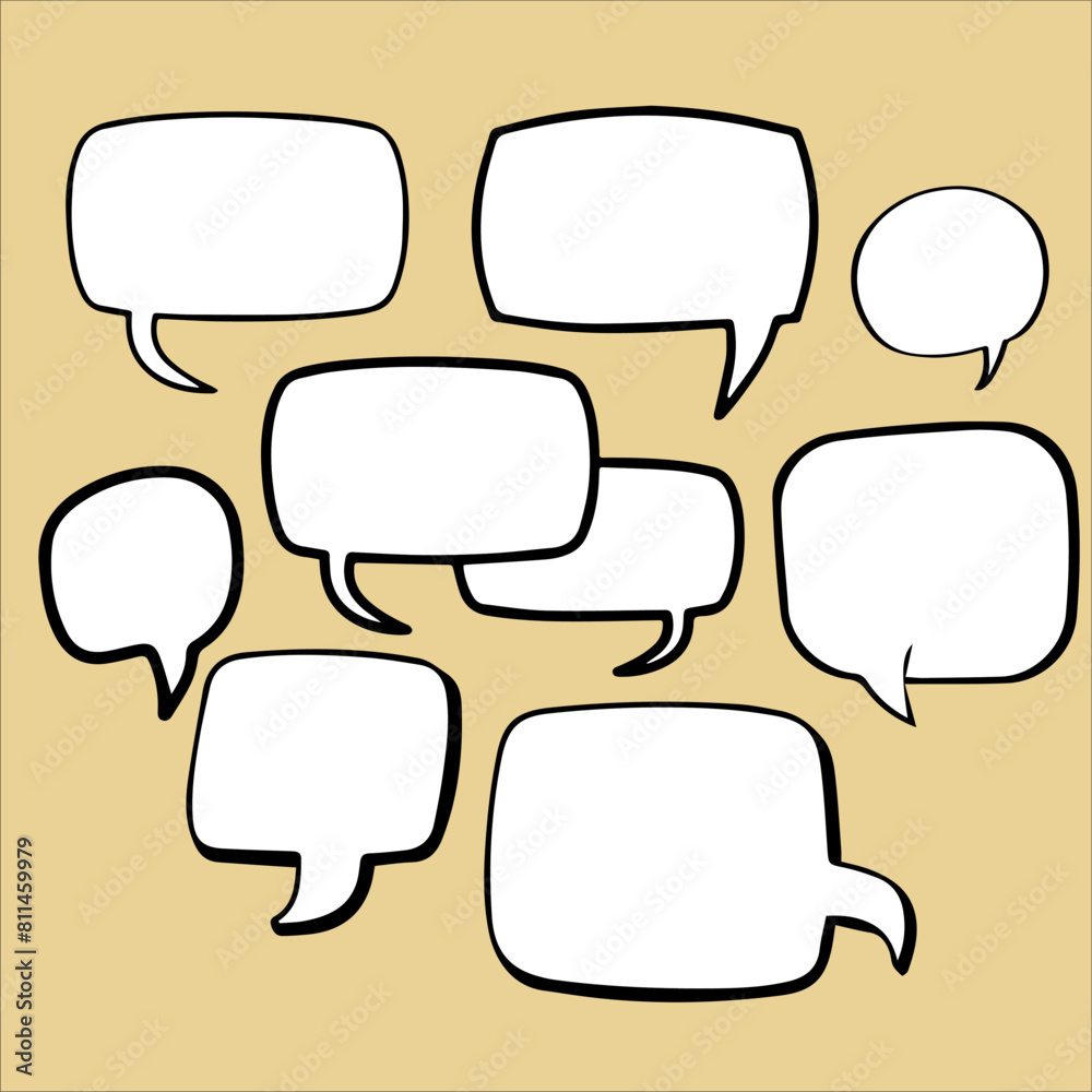 Fototapeta premium set of bubbles