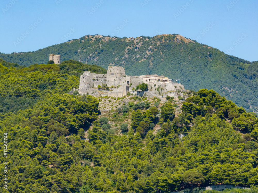Fototapeta premium Arechi Castle - Salerno, Italy