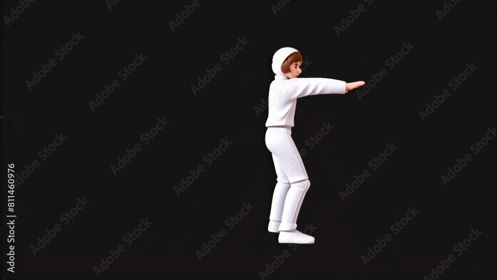 Robot Dance Background seamless loop animation Robot Dance Background seamless loop animation