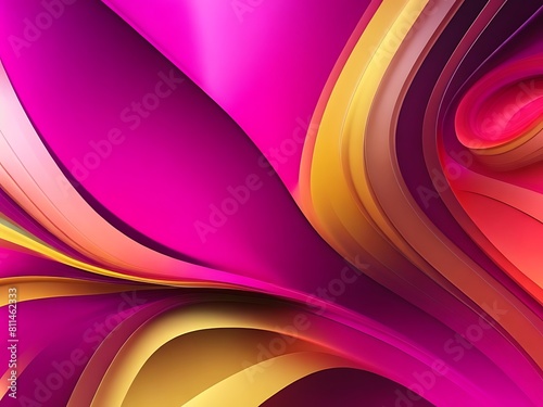 waves rainbow abstract background