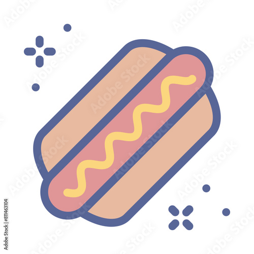 Hot Dog Icon
