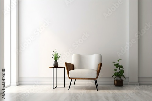interior, modern, armchair, living room, furniture, design, home, minimalist, house, comfortable, decoration, cozy, single seat, upholstered, living photo