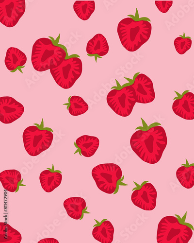 seamless pattern with water melon