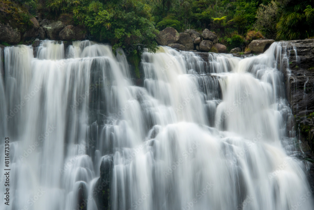 Naklejka premium Marokopa Falls - New Zealand