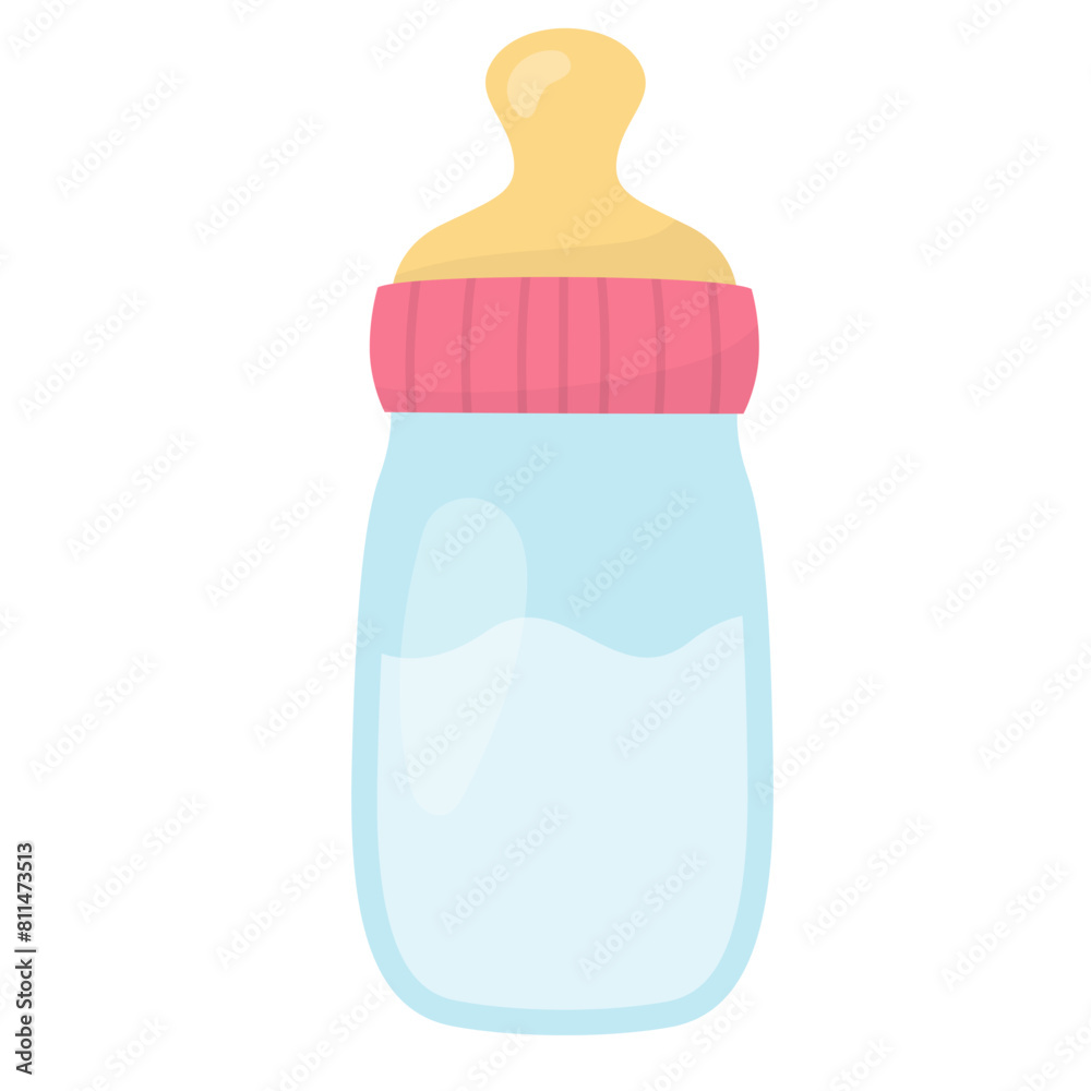 Hand drawn Baby Element Icon Vector Collection Hand drawn Baby Element Icon Vector Collection
