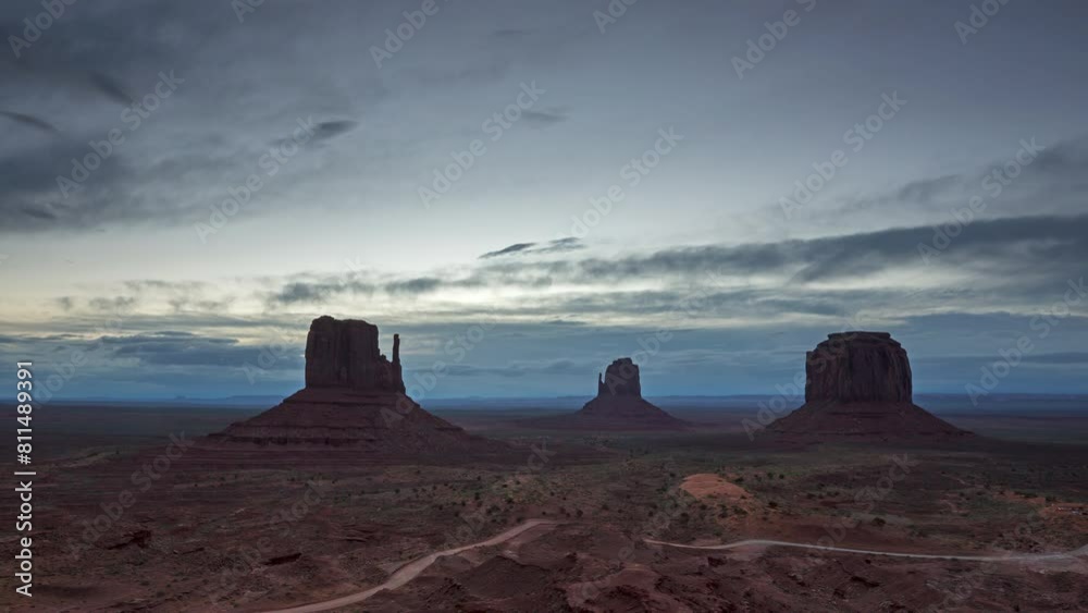 Monument Valley Sunrise Timelapse Monument Valley Sunrise Timelapse