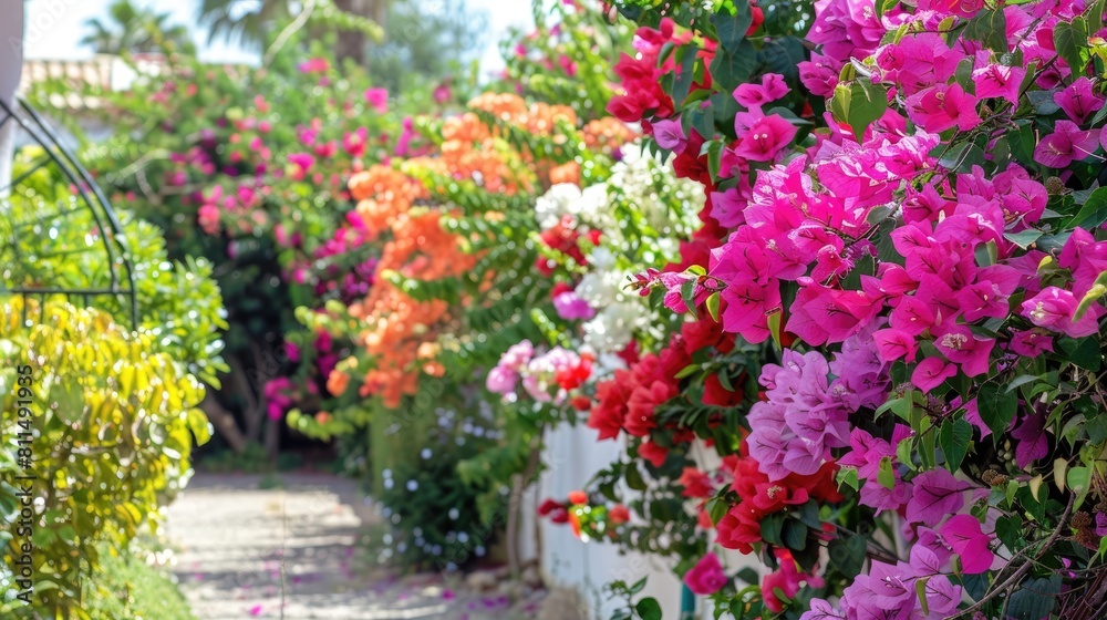 custom made wallpaper toronto digitalEnhancing Your Garden with Bougainvillea or Paper Flowers