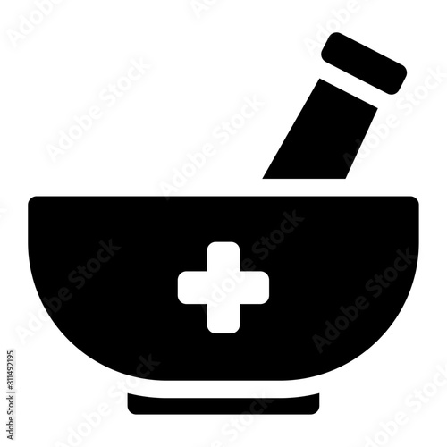 mortar and pestle icon 