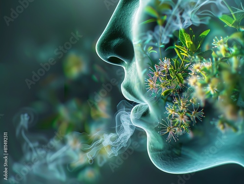 Explore the potential of nanotechnology in enhancing the delivery of herbal compounds via inhalation. photo
