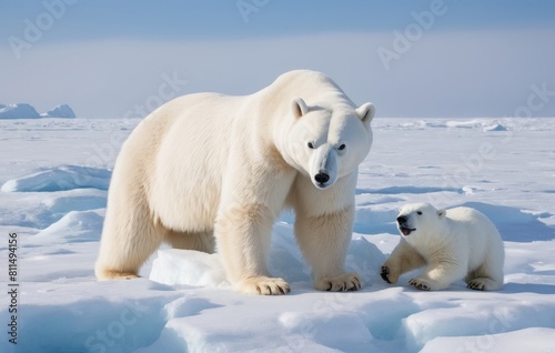 A baby polar arresting