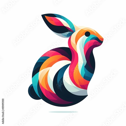 rabbit logo illustration