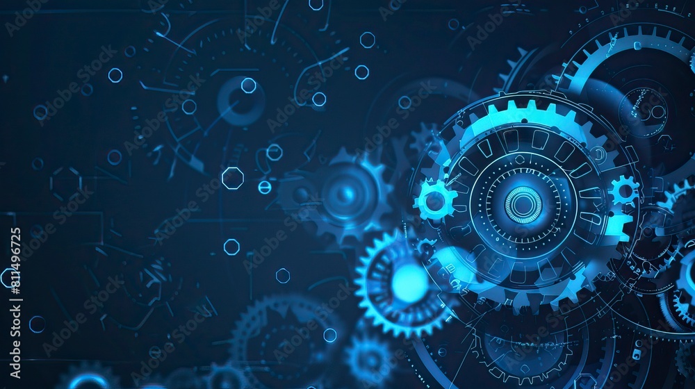 Abstract gear wheel mechanism background. Machine technology. Vector illustration Abstract gear wheel mechanism background. Machine technology. Vector illustration