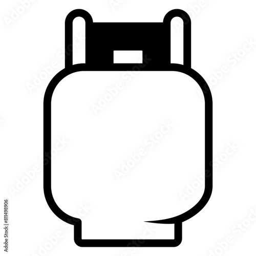 cooking gas cylinder icon