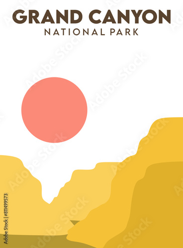 grand canyon national park with beautiful mountain views