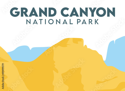 grand canyon national park with beautiful mountain views