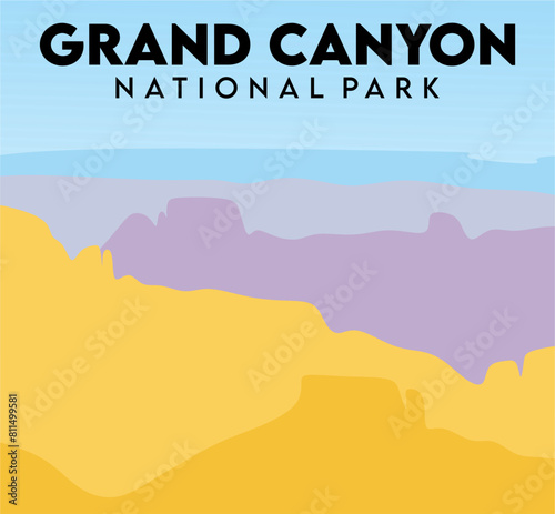 grand canyon national park with beautiful mountain views