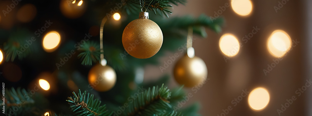 Christmas background Christmas decoration with copy space