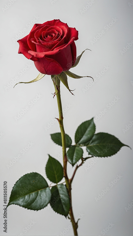 Fototapeta premium Image of a beautiful red rose 61