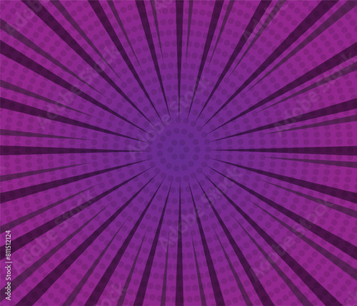 purple color comic book background design.