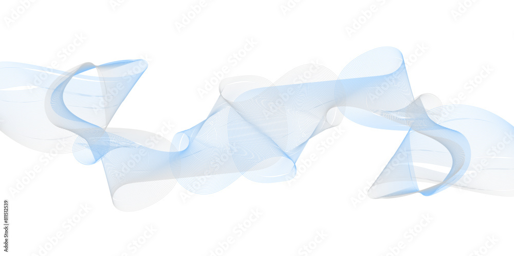 Abstract wave element for design. Wave with lines created using blend tool. Abstract wave element for design. Wave with lines created using blend tool.