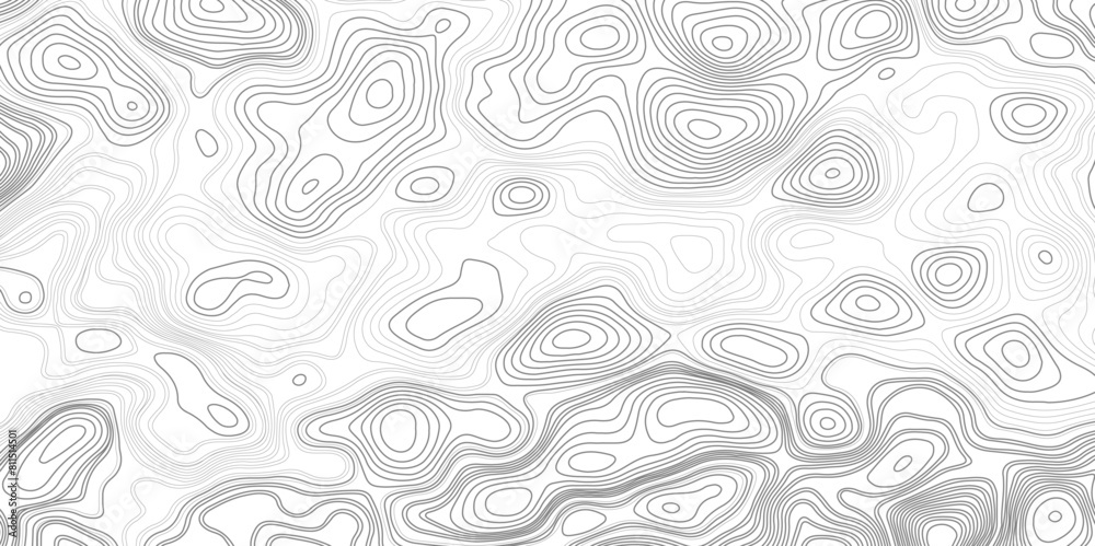 Topographic map patterns, topography line map. Abstract background with Topographic map lines.