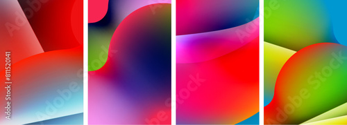 Abstract colors. Abstract backgrounds for wallpaper, business card, cover, poster, banner, brochure, header, website