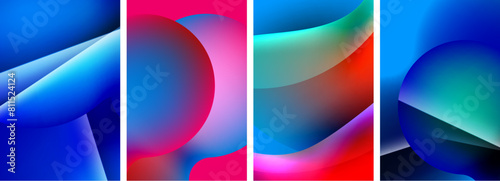 Abstract colors. Abstract backgrounds for wallpaper, business card, cover, poster, banner, brochure, header, website