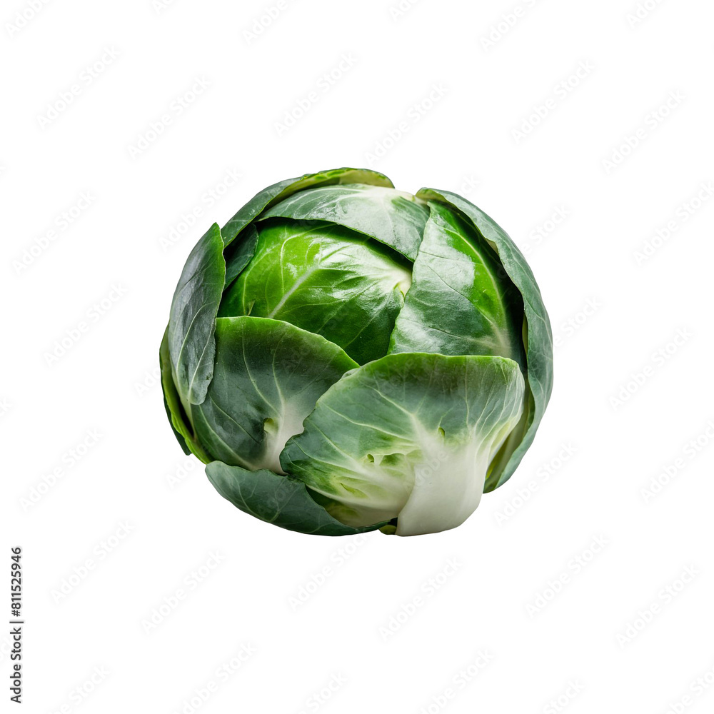 Brussels sprouts isolated on a transparent background Brussels sprouts isolated on a transparent background