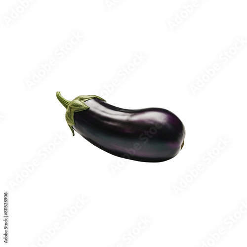Eggplant isolated on a transparent background