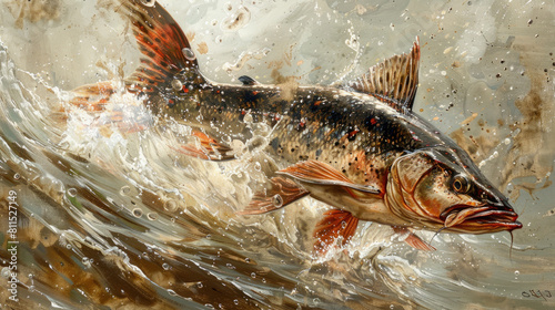 fish in the water