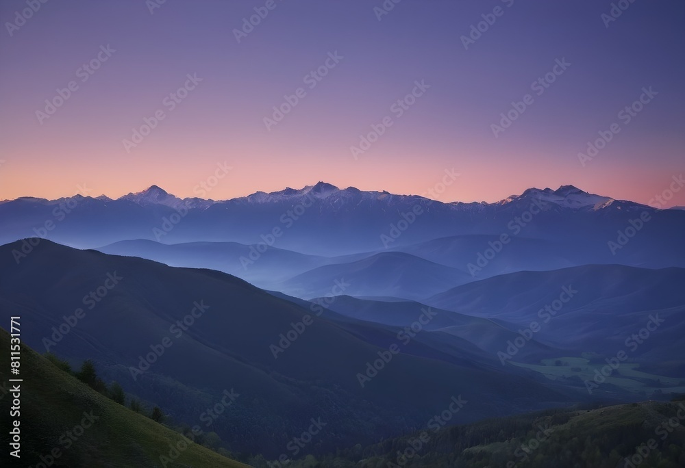 Nature's Canvas: Sunrise in the National Park Landscape