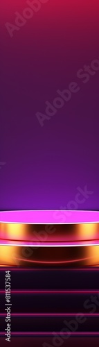 Pink and purple glowing platform photo