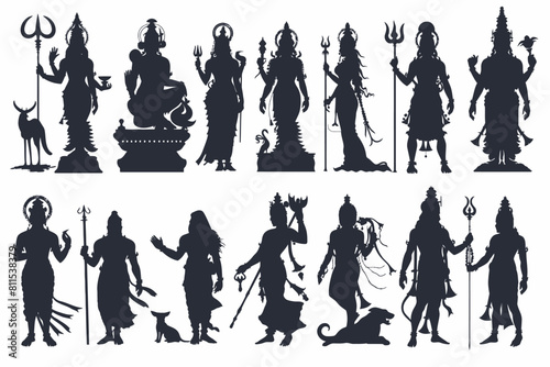 Set Of Hindu God