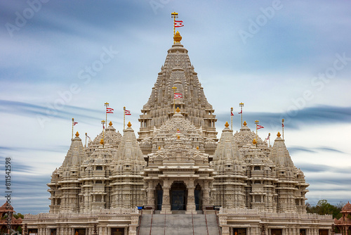 BAPS Shri Swaminarayan Mandir, a Hindu temple in Robbinsville, New Jersey photo