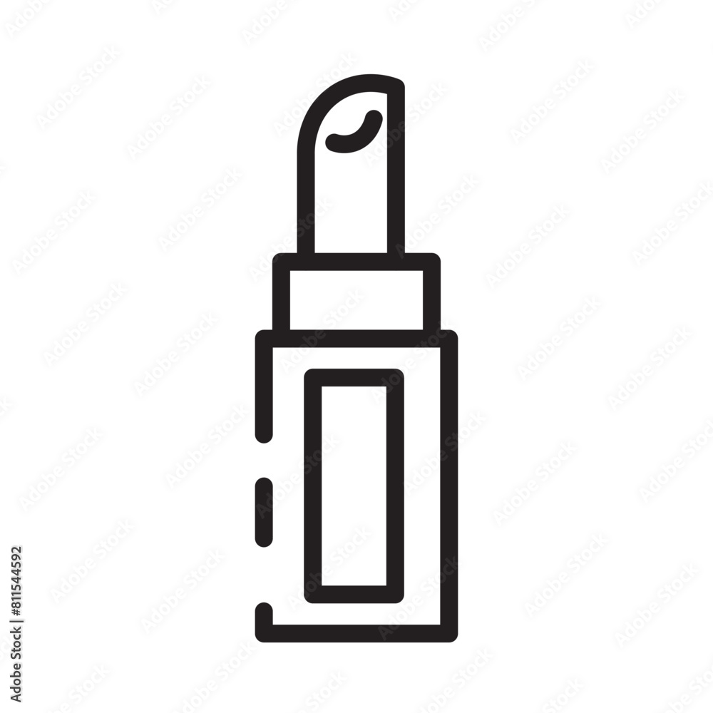 Lipstick Sexy Women Line Icon Lipstick Sexy Women Line Icon