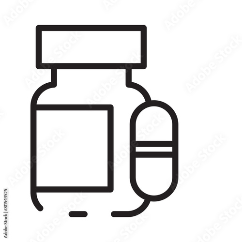Energy Food Gainer Line Icon