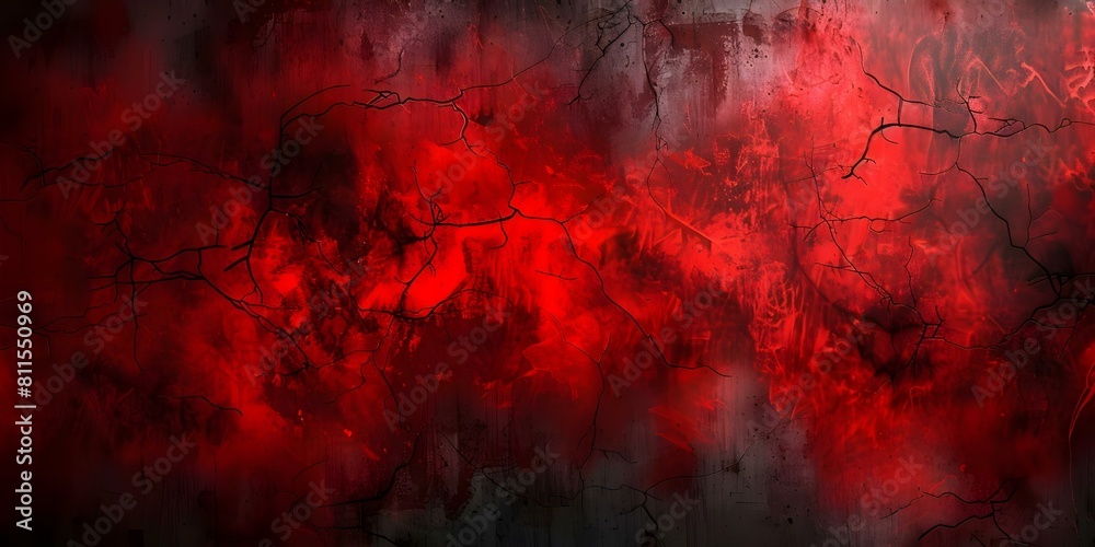 Creepy dark red grunge texture featuring horror elements on a concrete stone wall. Concept Horror Photography, Grunge Textures, Dark Aesthetic, Creepy Art, Stone Wall Art