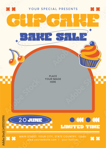 Cupcake Bake Sale Flyer