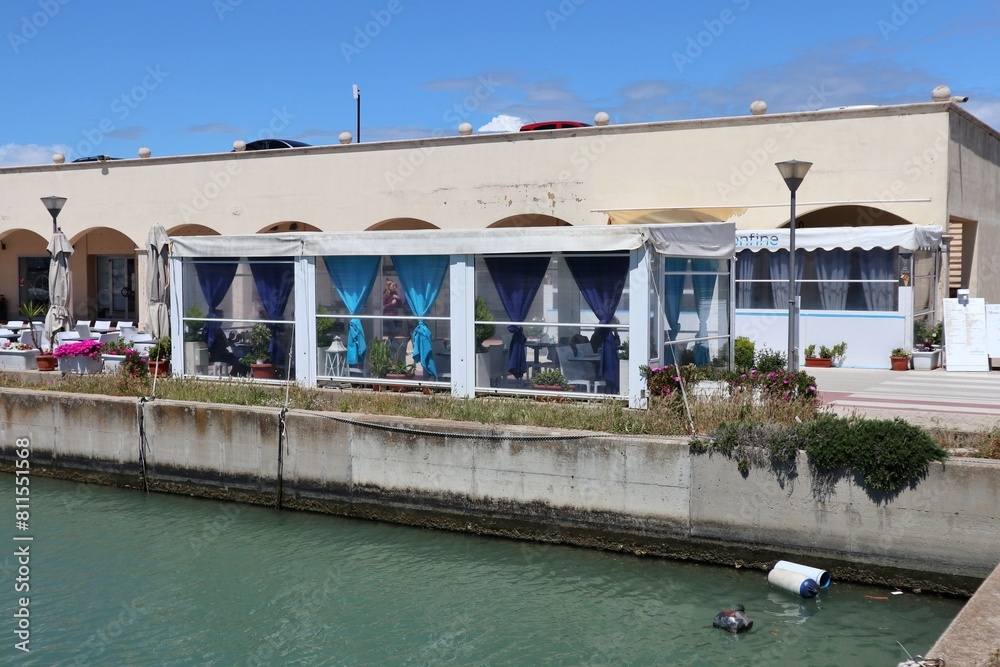 Porto Turistico di Roma - Ristorante sul lungomare dal Pontile N