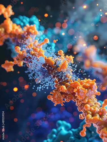 D of Insulin Receptor Complexes Structural Changes upon Ligand Binding in Biological Research photo