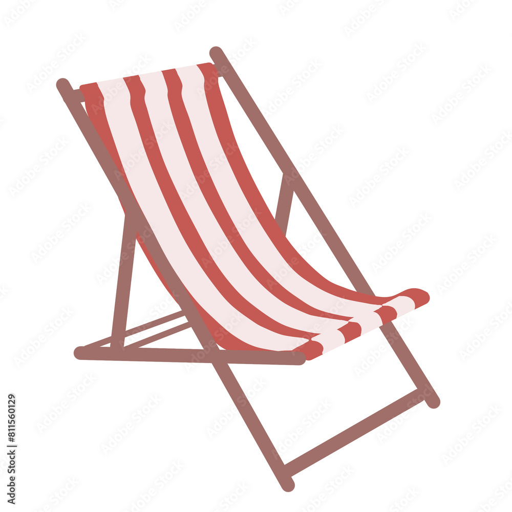 beach chair isolated on white beach chair isolated on white