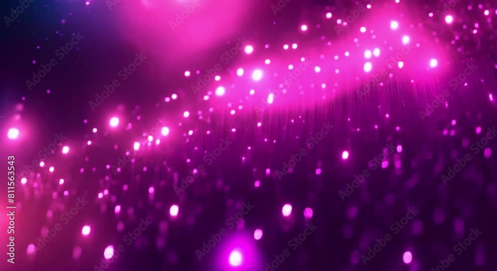 Macro of water droplets on the pink flower's stamens shone with a beautiful purple glow Macro of water droplets on the pink flower's stamens shone with a beautiful purple glow