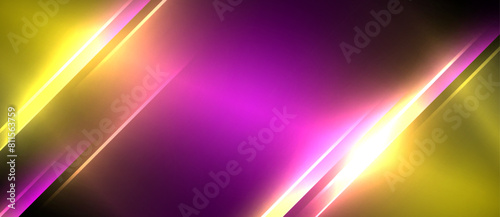 a purple and yellow background with glowing lines High quality